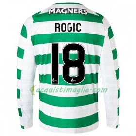 Divisa di Calcio Celtic Rogic 18 Prima 2018/2019 Manica Lunga